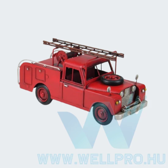 Fém tűzoltóautó AMC008