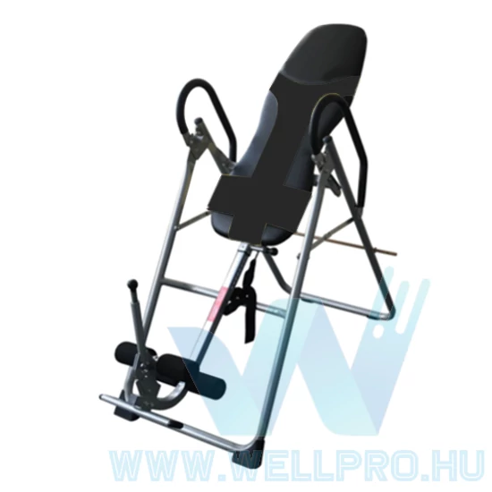 WELLPRO 02QL BLACK gravitációs gerincnyújtó pad gerincpad, összecsukható