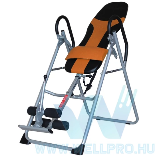 WELLPRO 02QL ORANGE gravitációs gerincnyújtó pad gerincpad, összecsukható 