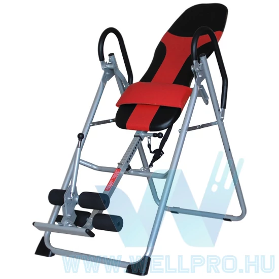 WELLPRO 02QL RED gravitációs gerincnyújtó pad gerincpad