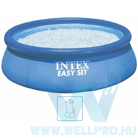 INTEX - puhafalú medence, vízforgatóval 305x76cm (28122)