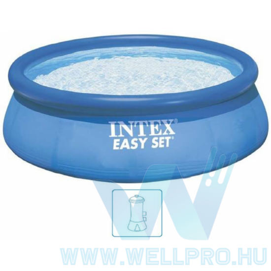 INTEX - puhafalú medence, vízforgatóval 305x76cm (28122)