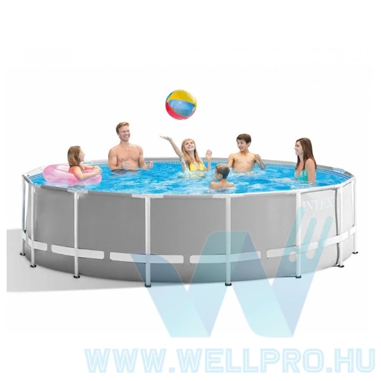 INTEX - fémvázas medence, vízforgatóval 366*76cm (26712)